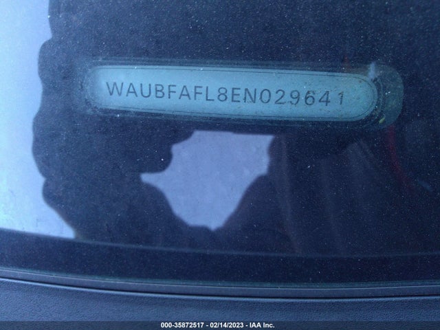 WAUBFAFL8EN029641 Audi A4 PREMIUM
