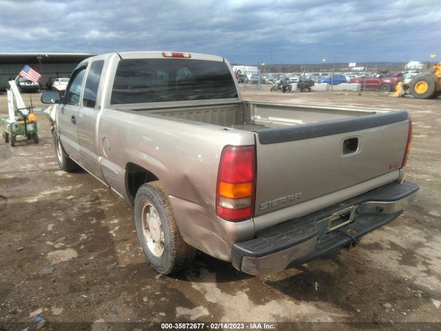 2002 GMC SIERRA 1500 SLE VIN: 2GTEC19T321182283