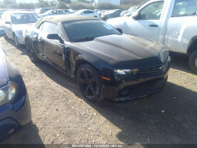 2015 CHEVROLET CAMARO LT VIN: 2G1FD3D39F9260814