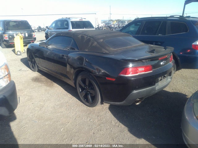 2015 CHEVROLET CAMARO LT VIN: 2G1FD3D39F9260814