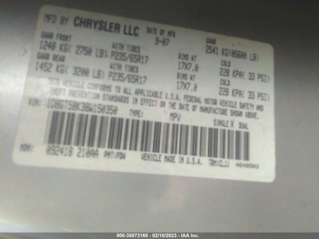 Dodge Nitro Slt 2008 1D8GT58K38W150350 Image 9