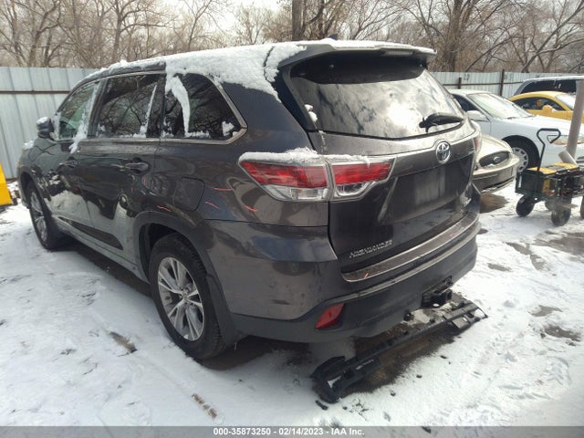 2015 Toyota Highlander, VIN: 5TDBKRFH7FS109081