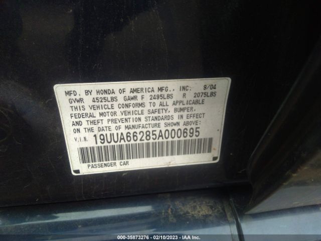 19UUA66285A000695 Acura TL