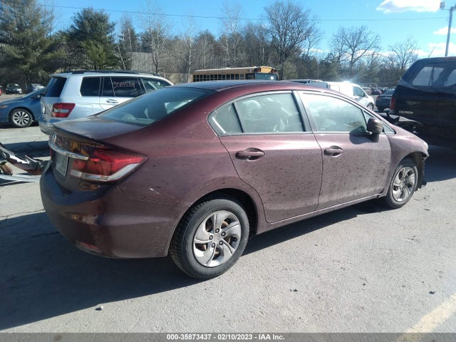 Honda Civic Sedan Lx 2014 2HGFB2F59EH523377 Image 6