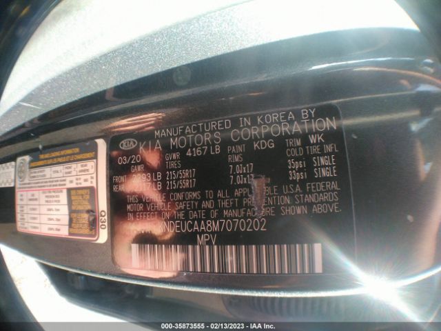 KNDEUCAA8M7070202 KIA SELTOS S