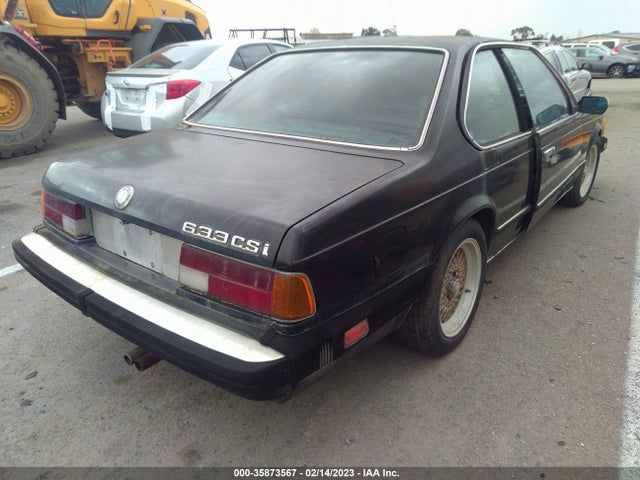 1980 BMW 6 SERIES VIN: 61395100684