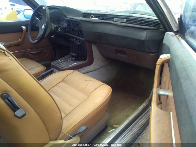 1980 BMW 6 SERIES VIN: 61395100684