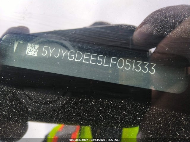Tesla Model Y Long Range 2020 5YJYGDEE5LF051333 Image 9