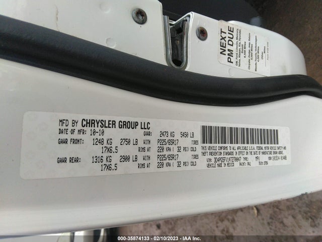 Dodge Journey Sxt 2010 3D4PG5FV1AT270047 Image 11