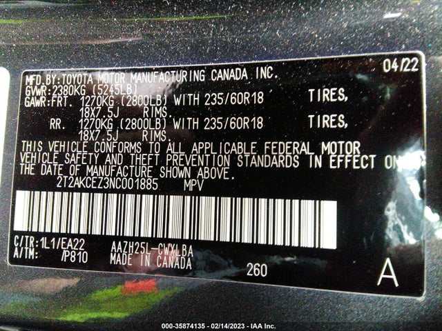 Lexus Nx Nx 350h 2022 2T2AKCEZ3NC001885 Image 9