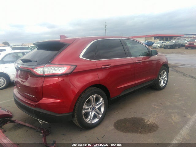2015 FORD EDGE TITANIUM VIN: 2FMTK3K88FBC34899