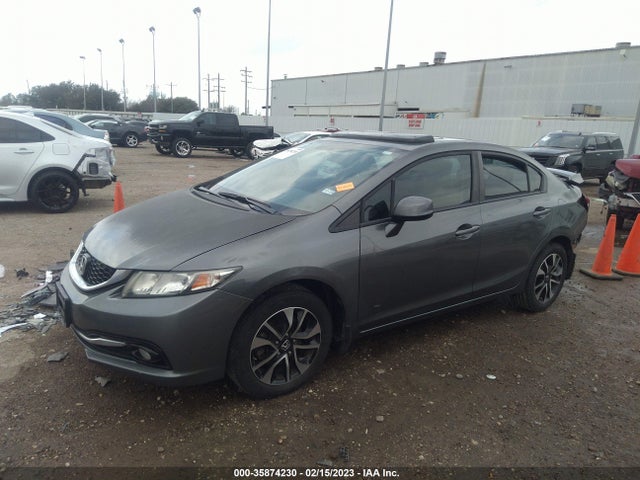 2013 HONDA CIVIC SDN EX-L VIN: 19XFB2F96DE072520