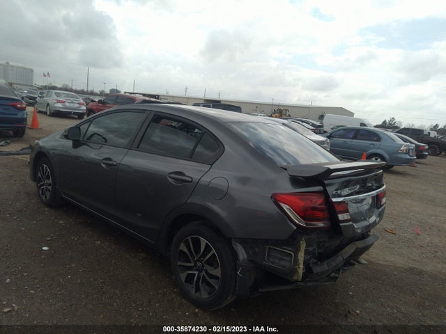 2013 HONDA CIVIC SDN EX-L VIN: 19XFB2F96DE072520