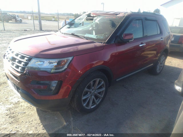 2016 FORD EXPLORER LIMITED VIN: 1FM5K8F84GGA53132
