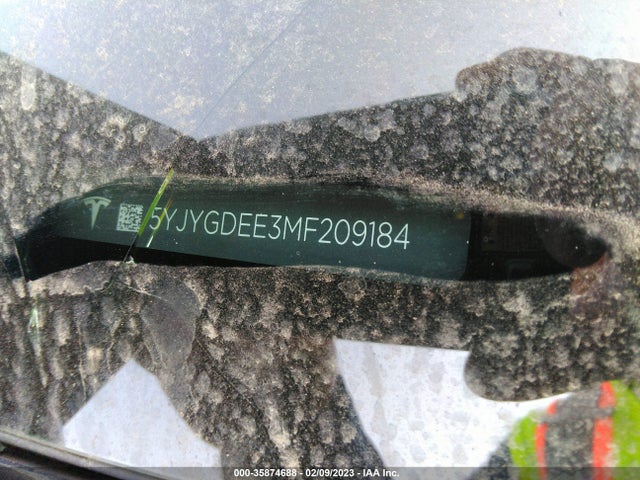 Tesla Model Y Long Range 2021 5YJYGDEE3MF209184 Image 10