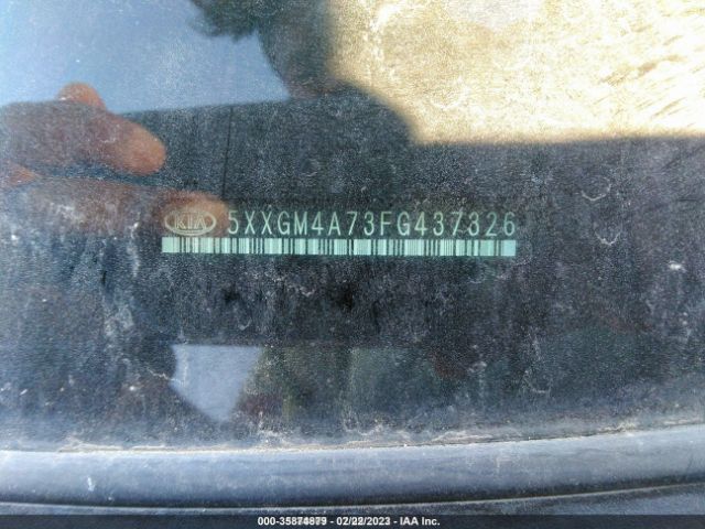 5XXGM4A73FG437326 KIA Optima Lx