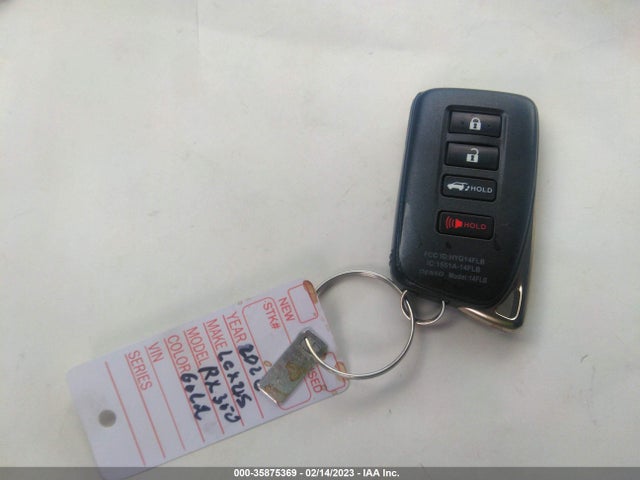 2T2HZMAA7NC260461 Lexus Rx Rx 350
