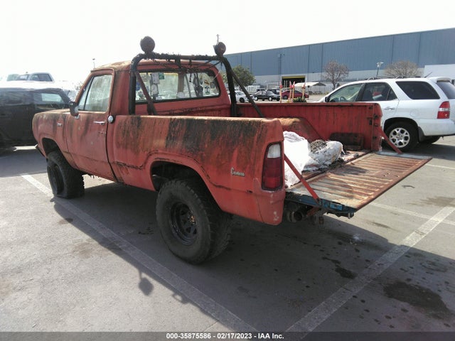 1973 DODGE PICKUP VIN: W14AB3S204632