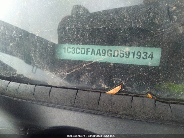 Dodge DART SE 2016 1C3CDFAA9GD591934 Image 9