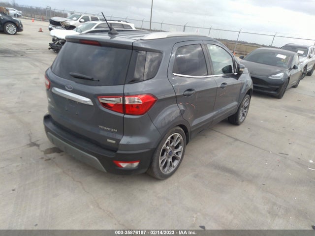 2018 FORD ECOSPORT TITANIUM VIN: MAJ3P1VEXJC214728