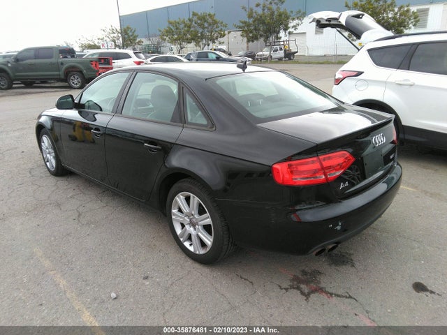 2009 AUDI A4 2.0T PREM VIN: WAUJF78K69N059911