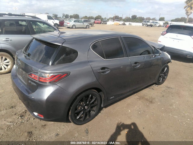 2013 LEXUS CT 200H HYBRID VIN: JTHKD5BH6D2168716