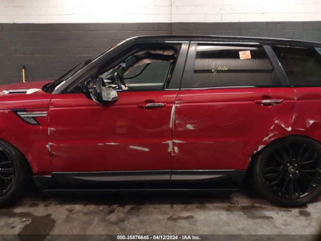 SALWR2VFXFA516872 Land Rover Range Rover Sport 3.0l V6 Supercharged Hse