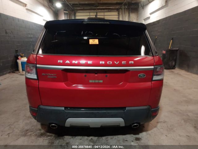 SALWR2VFXFA516872 Land Rover Range Rover Sport 3.0l V6 Supercharged Hse