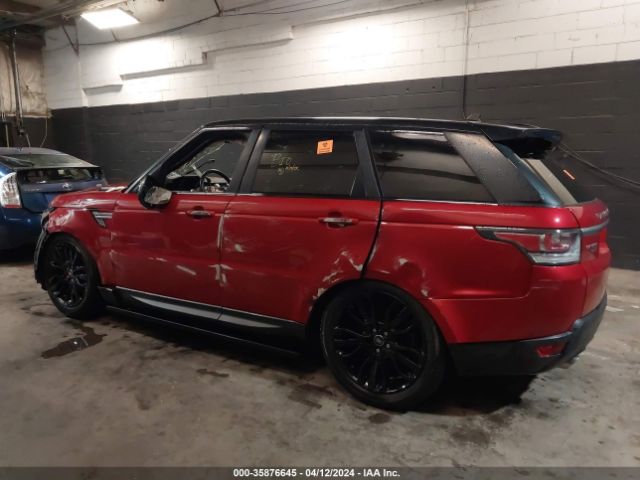 SALWR2VFXFA516872 Land Rover Range Rover Sport 3.0l V6 Supercharged Hse