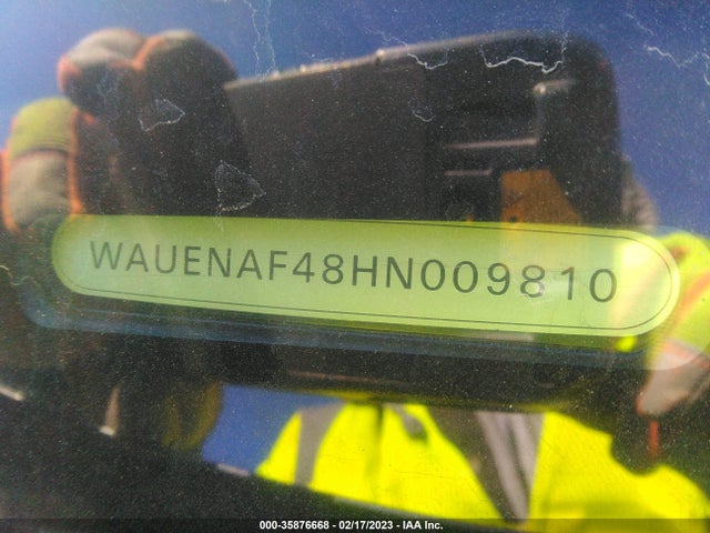 WAUENAF48HN009810 Audi A4 Premium Plus