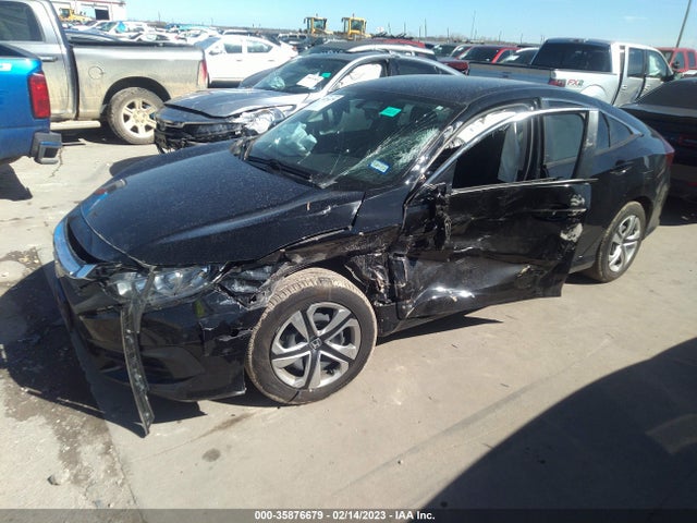 Honda Civic Sedan Lx 2018 2HGFC2F54JH583543 Image 2