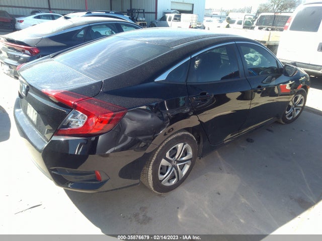 Honda Civic Sedan Lx 2018 2HGFC2F54JH583543 Image 4