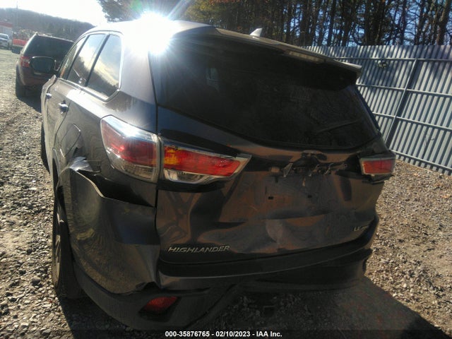 2015 TOYOTA HIGHLANDER LE VIN: 5TDBKRFH3FS144149
