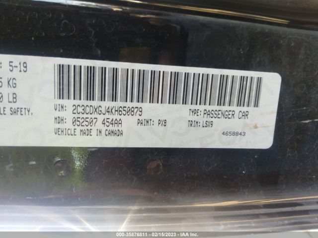 2C3CDXGJ4KH650879 Dodge Charger Scat Pack
