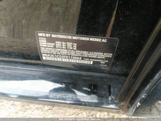 WBA3C1C52FK119664 BMW 3 Series 328i