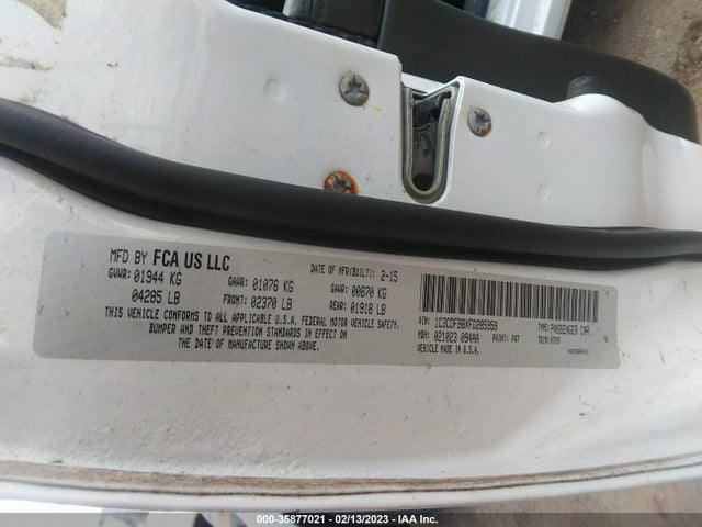 Dodge DART SXT 2015 1C3CDFBBXFD285959 Image 9