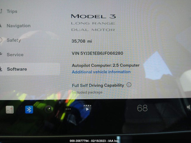 Tesla MODEL 3 2018 5YJ3E1EB6JF066280 Image 8