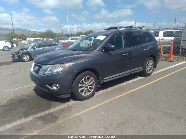 2014 NISSAN PATHFINDER SL VIN: 5N1AR2MN8EC600813