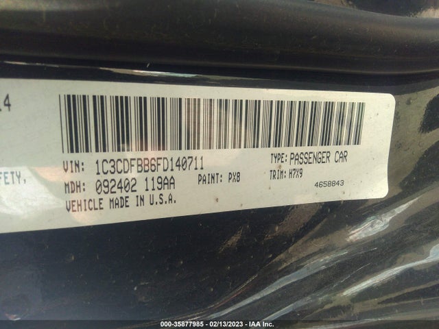 Dodge DART SXT 2015 1C3CDFBB6FD140711 Image 9