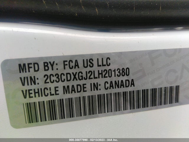 Dodge Charger Scat Pack Widebody 2020 2C3CDXGJ2LH201380 Image 10