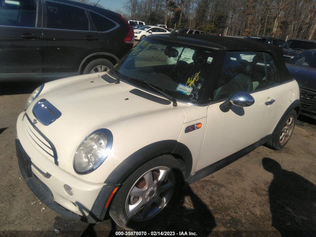 2008 MINI COOPER CONVERTIBLE S VIN: WMWRH33528TL97193