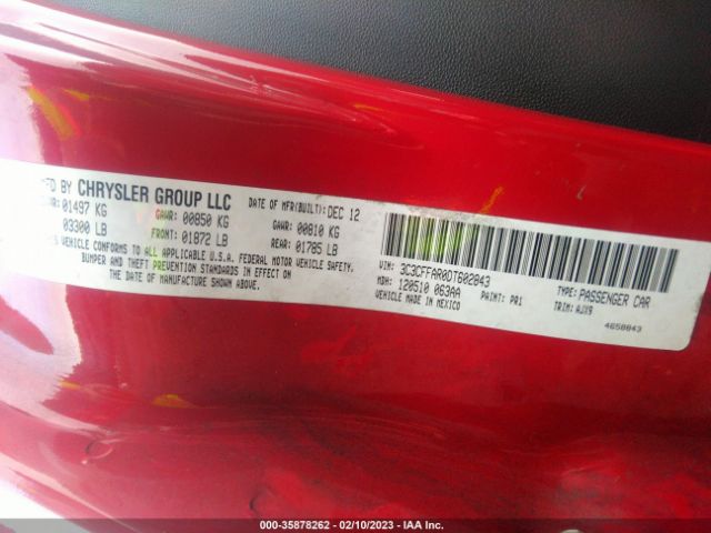 3C3CFFAR0DT602843 Fiat 500 POP