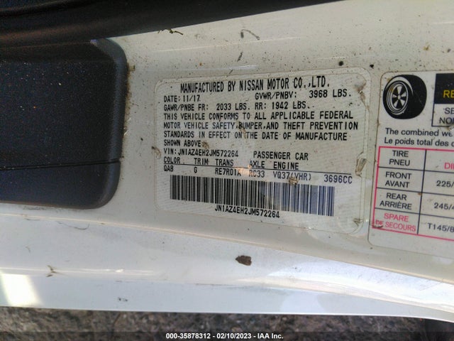 Nissan 370Z 2018 JN1AZ4EH2JM572264 Image 74