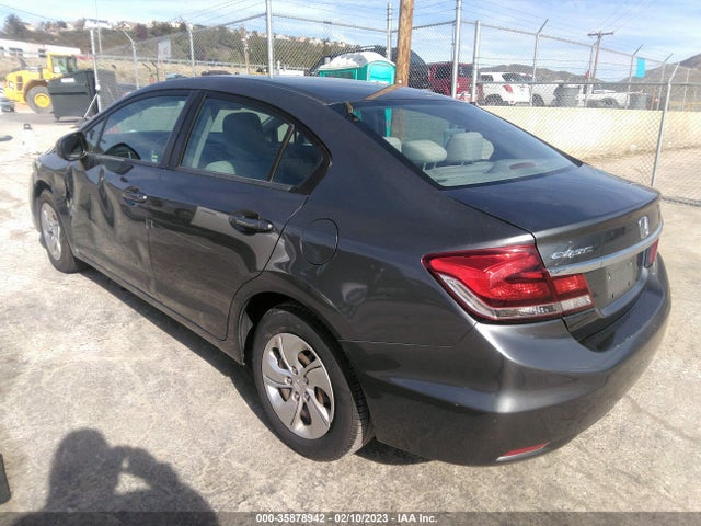 2013 HONDA CIVIC SDN LX VIN: 19XFB2F50DE280776