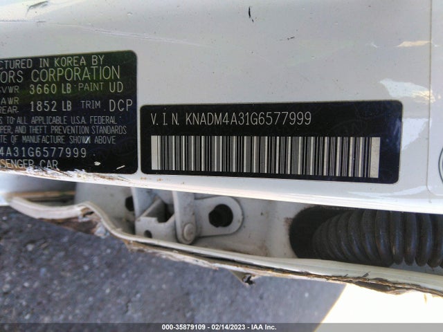 KIA RIO LX 2016 KNADM4A31G6577999 Image 9