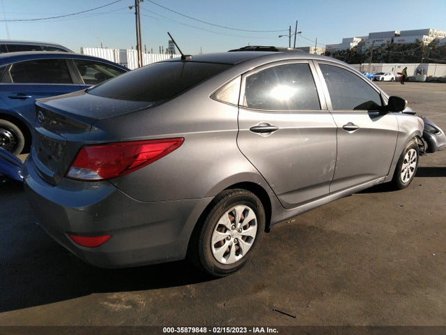 2016 HYUNDAI ACCENT SE VIN: KMHCT4AEXGU981605