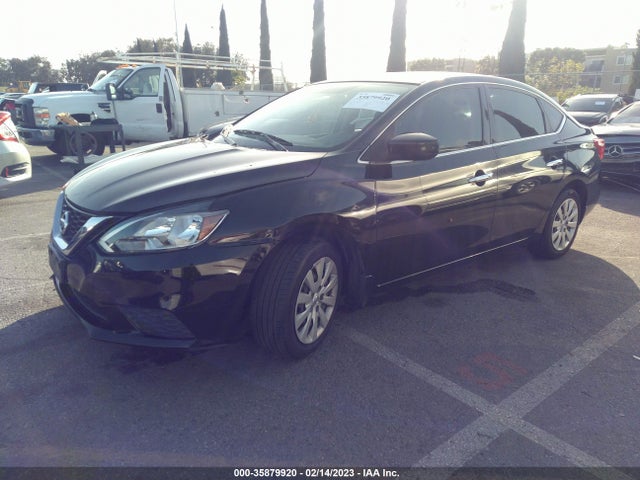 2017 NISSAN SENTRA SV VIN: 3N1AB7AP2HL662053