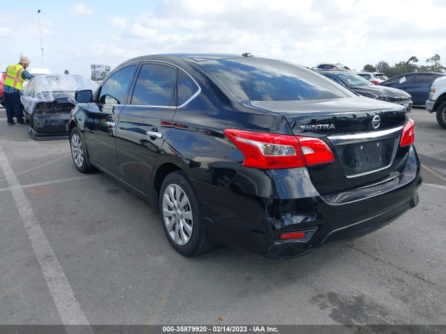 2017 NISSAN SENTRA SV VIN: 3N1AB7AP2HL662053