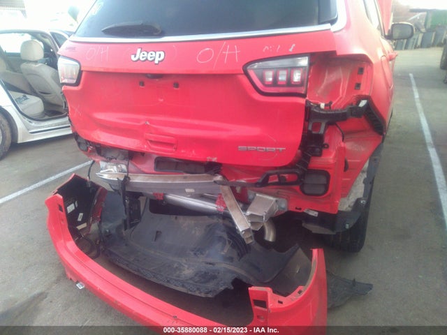2020 JEEP COMPASS SPORT VIN: 3C4NJCAB7LT169606