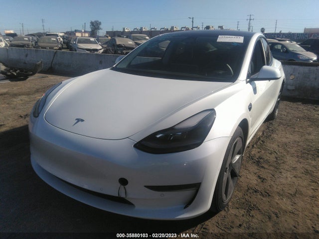 Tesla MODEL 3 2021 5YJ3E1EBXMF036381 Image 2